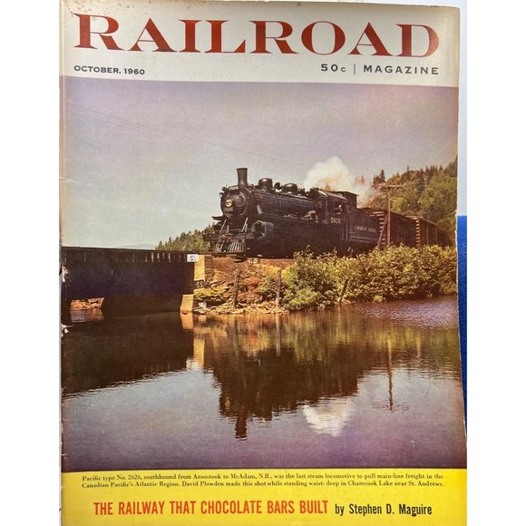 Lot 5 Vintage Railroad Train Magazines 1960 through 1987 - Picture 16 of 16